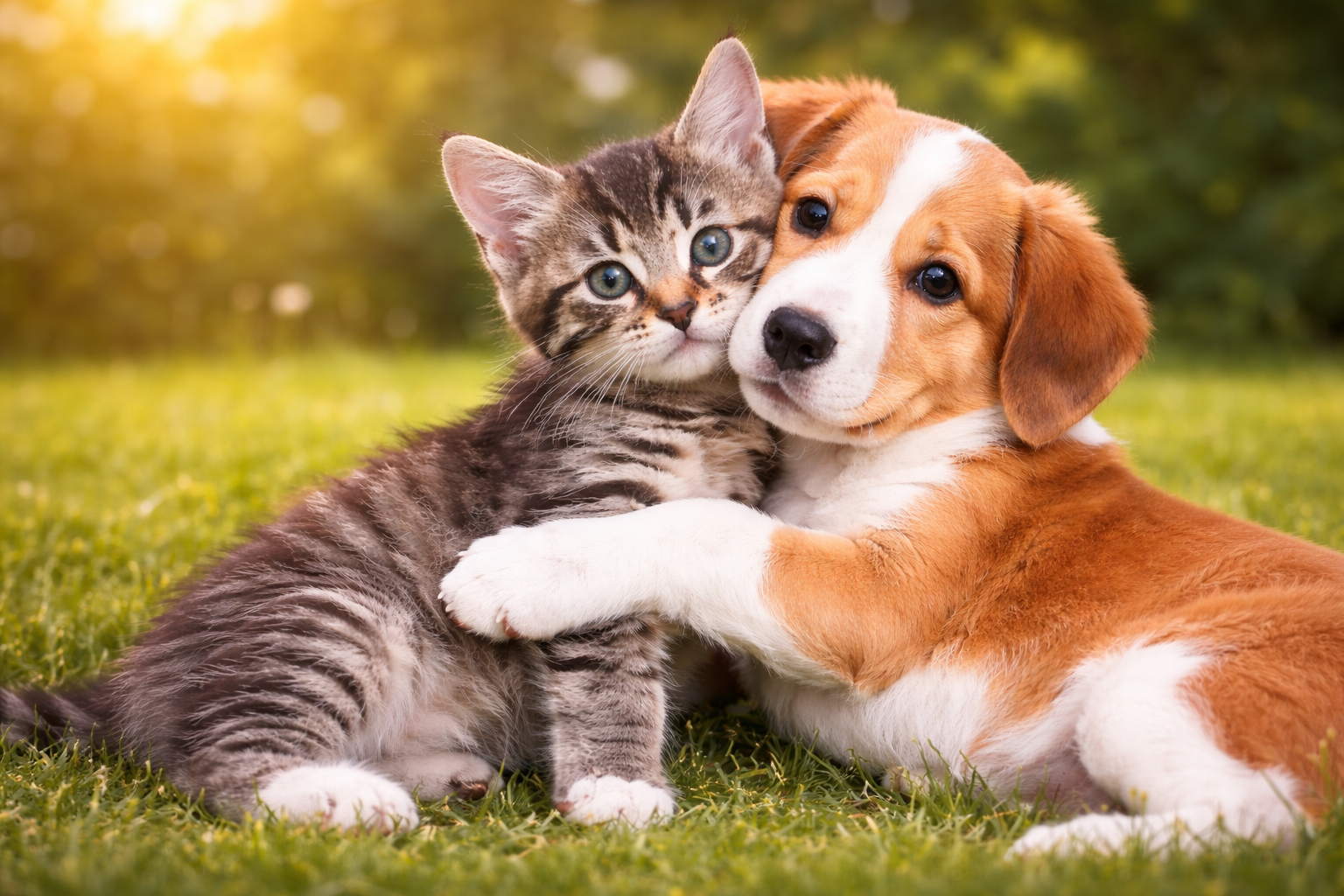 Veterinário cuidando de cachorro